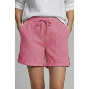 Franziska | Damen Shorts Mit Taschen Für Urlaub – Rosa