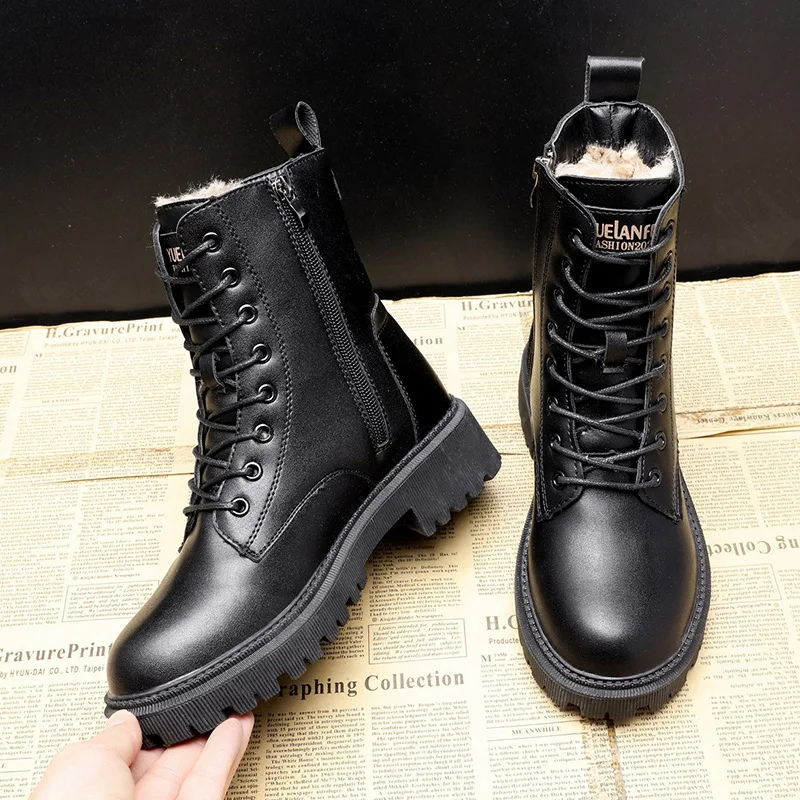 Anastasia | Damen Gefütterte Stiefel | Schwarz