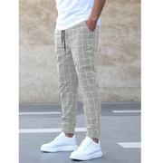 Gernot | Modernes Herren-Cargohose mit Taschen – Grau