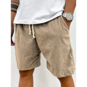 Gerrit | Herren Shorts Mit Kordelzug Für Sommer – Khaki