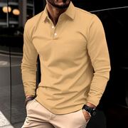 Gideon | Herren Poloshirt Klassisch Elegant – Khaki