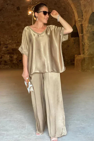 Britt | Luxuriöses Satinset für Frauen