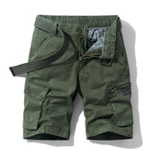 Franklyn | Bequeme Herren-Cargoshorts mit geräumigen Taschen – Grün