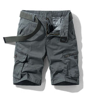 Franklyn | Bequeme Herren-Cargoshorts mit geräumigen Taschen – Grau