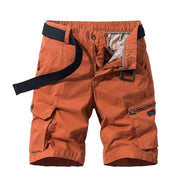 Franklyn | Bequeme Herren-Cargoshorts mit geräumigen Taschen – Orange