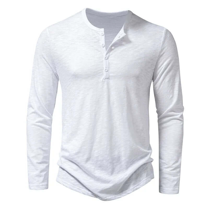 Alistair | Henley Shirt Herren | Langarm