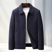 Herbst Winter Jacke Herren – Marineblau