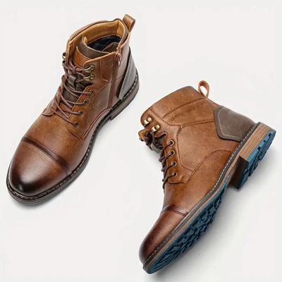 Ardi | Herren Braun Stiefel | Vintage