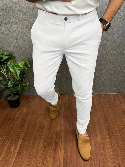 Wulfgar | Herren Chino Hose | Beige Stoffhose