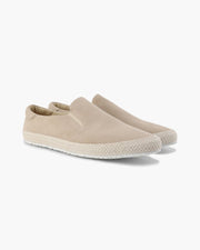 Herren Espadrille Loafer Slip-On – Beige
