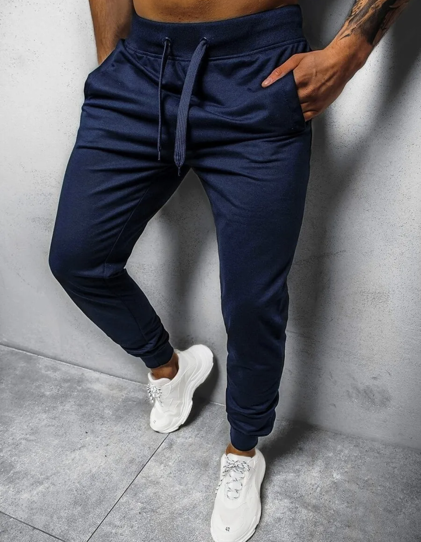 Lando | Herren Fitness Jogginghose | Grau