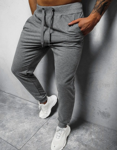 Lando | Herren Fitness Jogginghose | Grau
