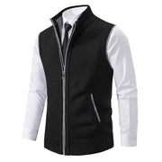 Herren Fleeceweste – Schwarz