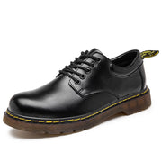 Herren Freizeitschuhe Klassisch Elegant – Schwarz