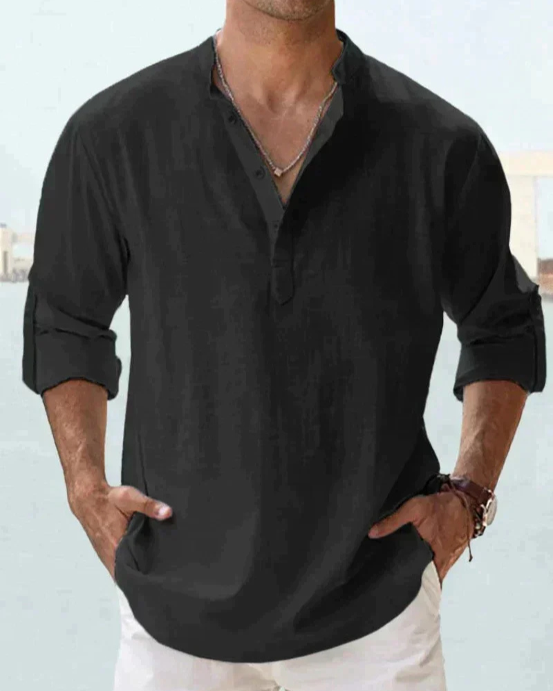 Lloyd | Herren Hemden Langarm | Schwarzes