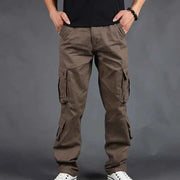 Herren Hosen Cargo – Dunkelbraun