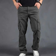 Herren Hosen Cargo – Dunkelgrau