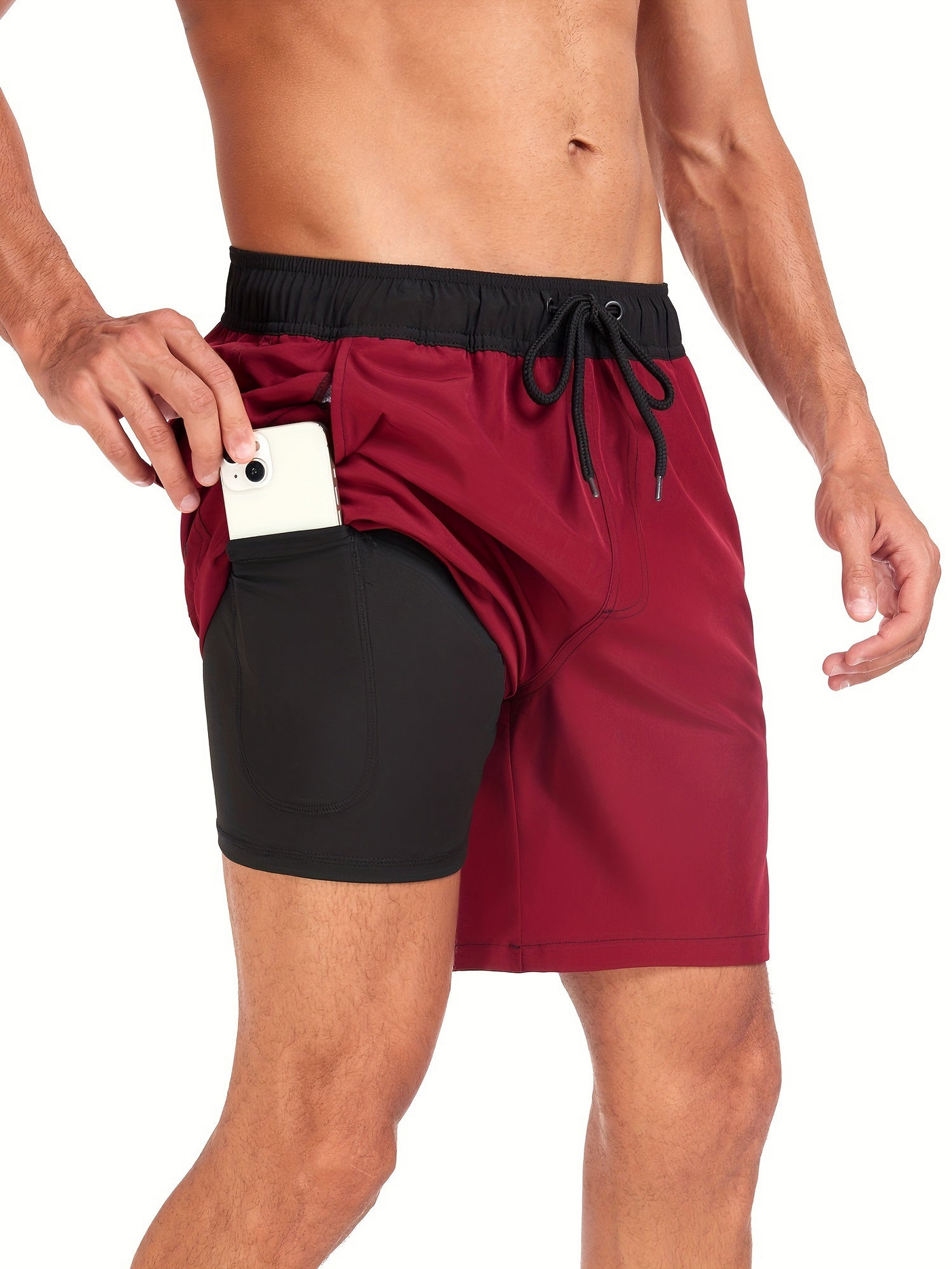 Pete | Herren Kurze Badehose | Badeshorts