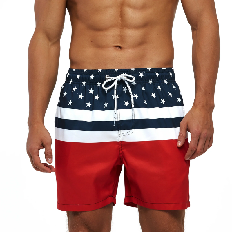 Hezron | Herren Kurze Badehose | Badeshorts