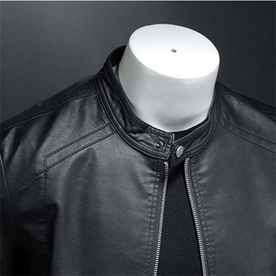 Marjune | Herren Motorrad Jacke | Schwarz