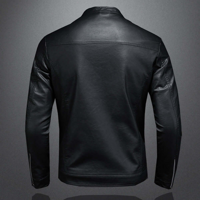 Marjune | Herren Motorrad Jacke | Schwarz
