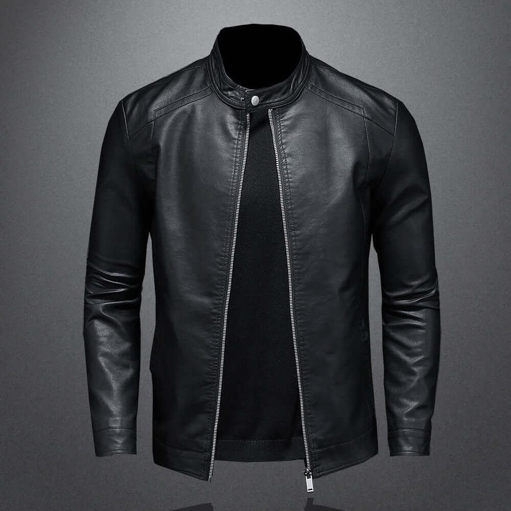 Marjune | Herren Motorrad Jacke | Schwarz