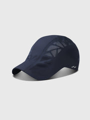 Herren Sport Cap Atmungsaktiv zum Laufen – Dunkelblau