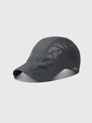 Herren Sport Cap Atmungsaktiv zum Laufen – Grau
