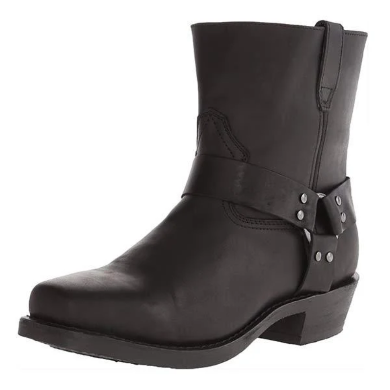 Zandro | Herren Western Cowboystiefel | Schwarz