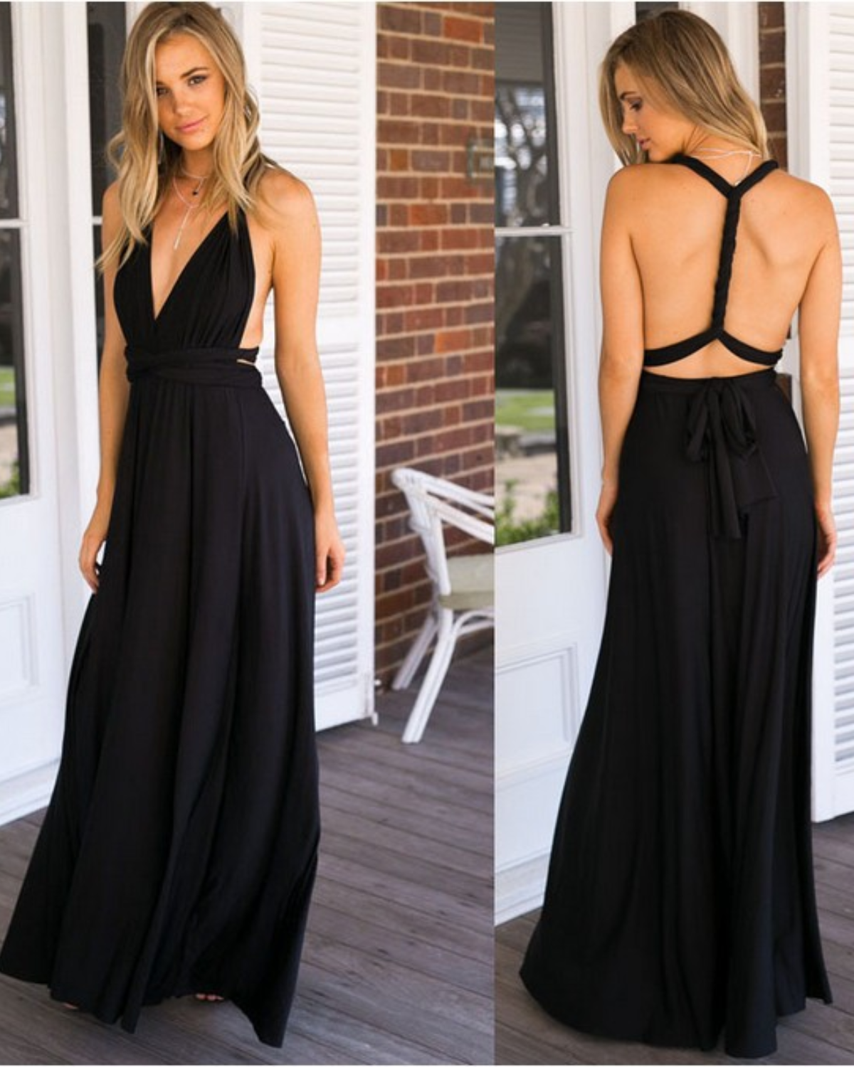 Louella | Hochzeitsgast Kleid Elegante | Maxi