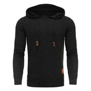 Hoodie Herren Klassisch – Schwarz