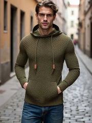 Hoodie Herren Klassisch – Militärgrün