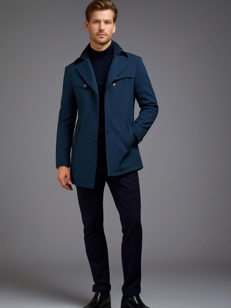 Wasserdichter Wintermantel für Geschäftsleute