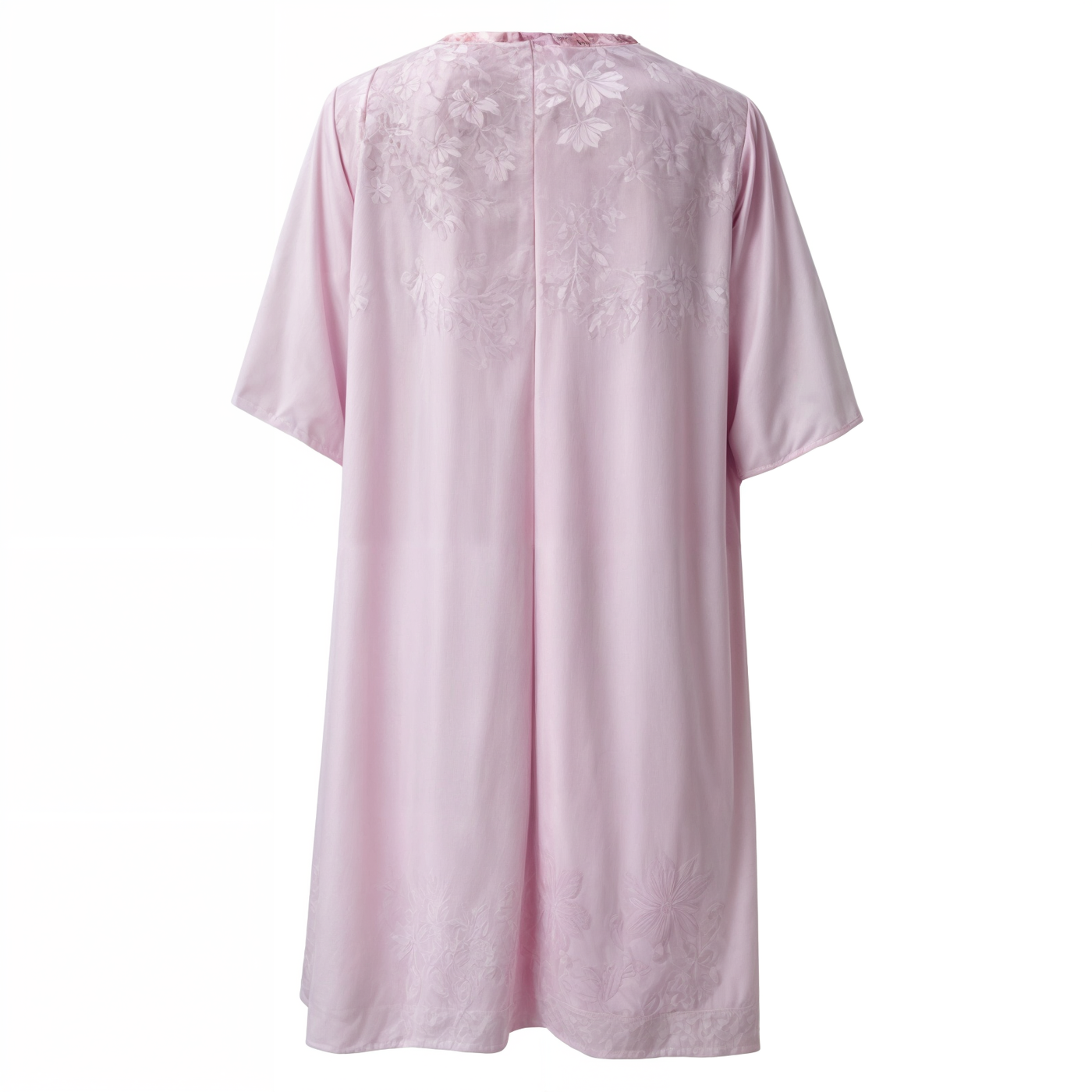 Stilvol Geblümtes A-Linien Kleid mit Weste für Damen – Miray