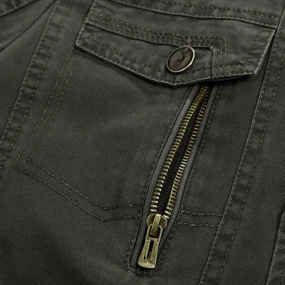 Gemütliche Canvas Abenteuer Jacke