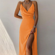 Fenna™ - Verfeinerte Abendkleid – Orange
