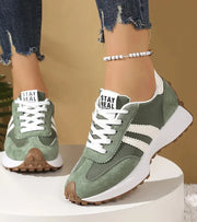 Elliora - Stützende Sneaker – Grün