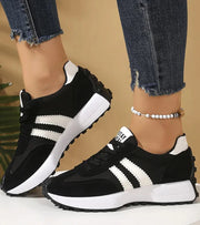 Elliora - Stützende Sneaker – Schwarz
