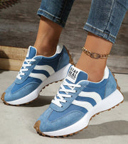 Elliora - Stützende Sneaker – Blau