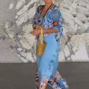 FLORA / BLUMENKLEID – Hellblau