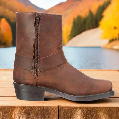 Jannes robuste Bikerstiefelette