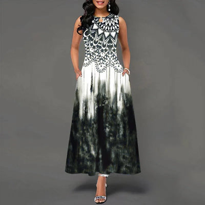 Amara | Kleid mit Blumendruck