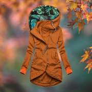 Aravienne - isolierte Übergangsjacke – Orange