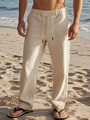 Oakmere - Luftige Leinenhose – Khaki