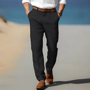 Trent - Bequeme, stylische Hose für Herren – Schwarz