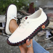 Olviana | Leichte Schnürschuhe mit weicher Dämpfung – Weiß