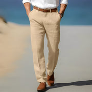 Trent - Bequeme, stylische Hose für Herren – Khaki