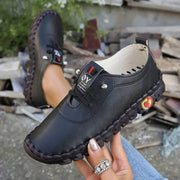 Olviana | Leichte Schnürschuhe mit weicher Dämpfung – Schwarz