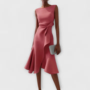 Jesse – Damen-Midikleid – für festliche Gelegenheiten – Rosa