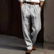 Lennart – Vielseitige Herrenhose im eleganten Design – Grau